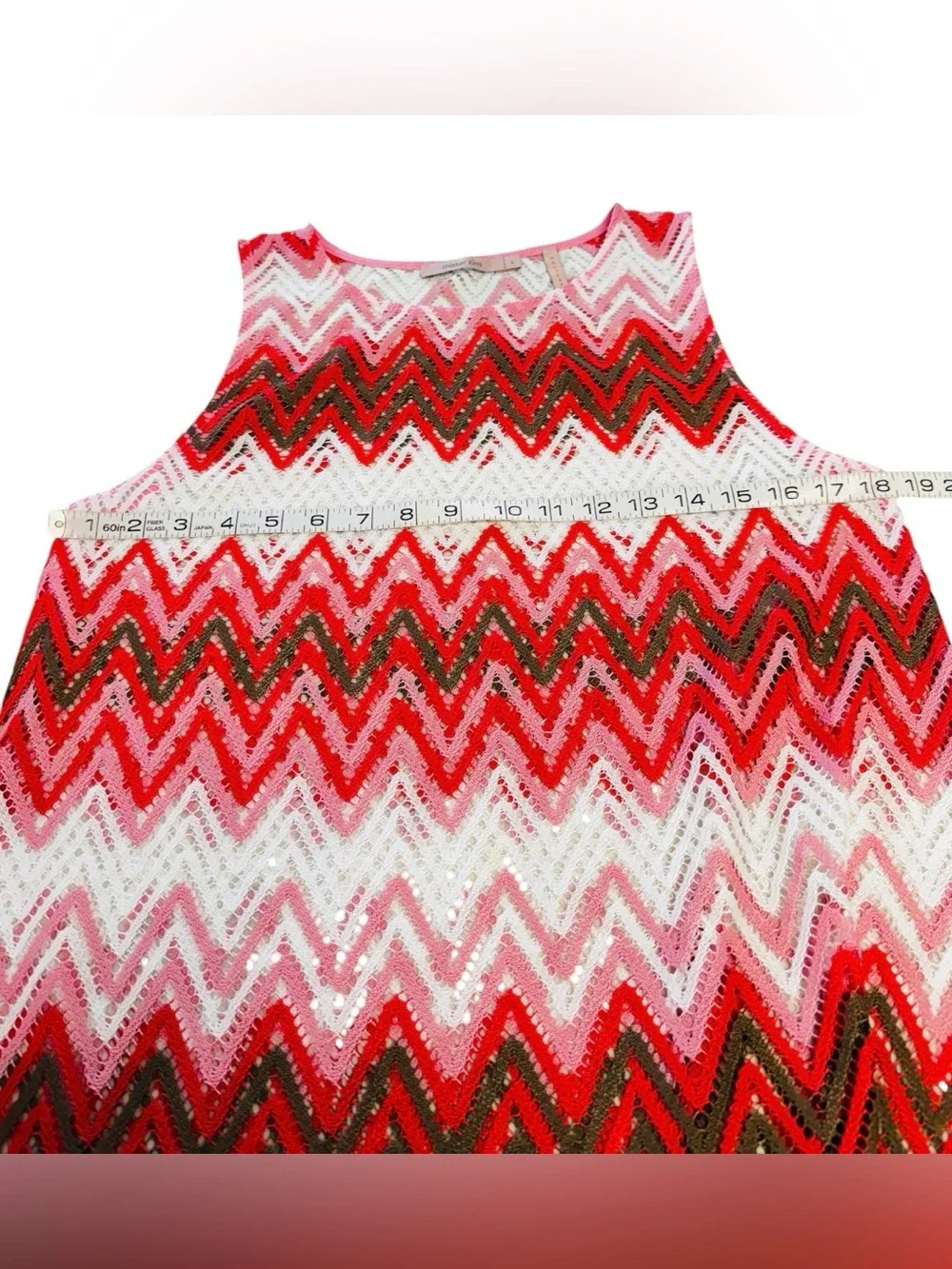 Mister Zimi Poolside Coverup - Pink & Red Large